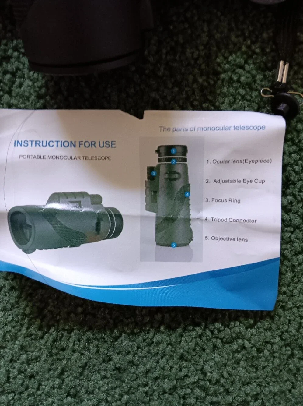 Unbranded Telescope. See Pictures For Details.